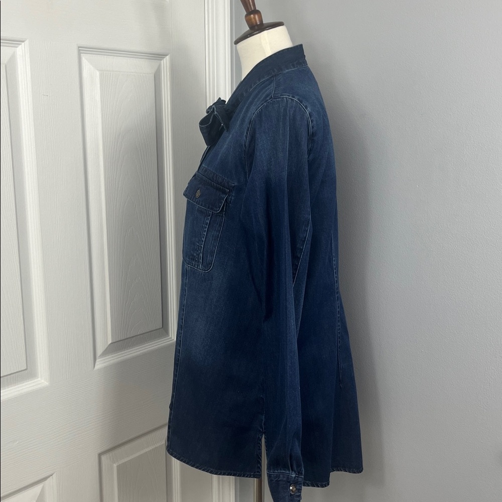 Cabi Waterfront Denim Top - Picture 5 of 9